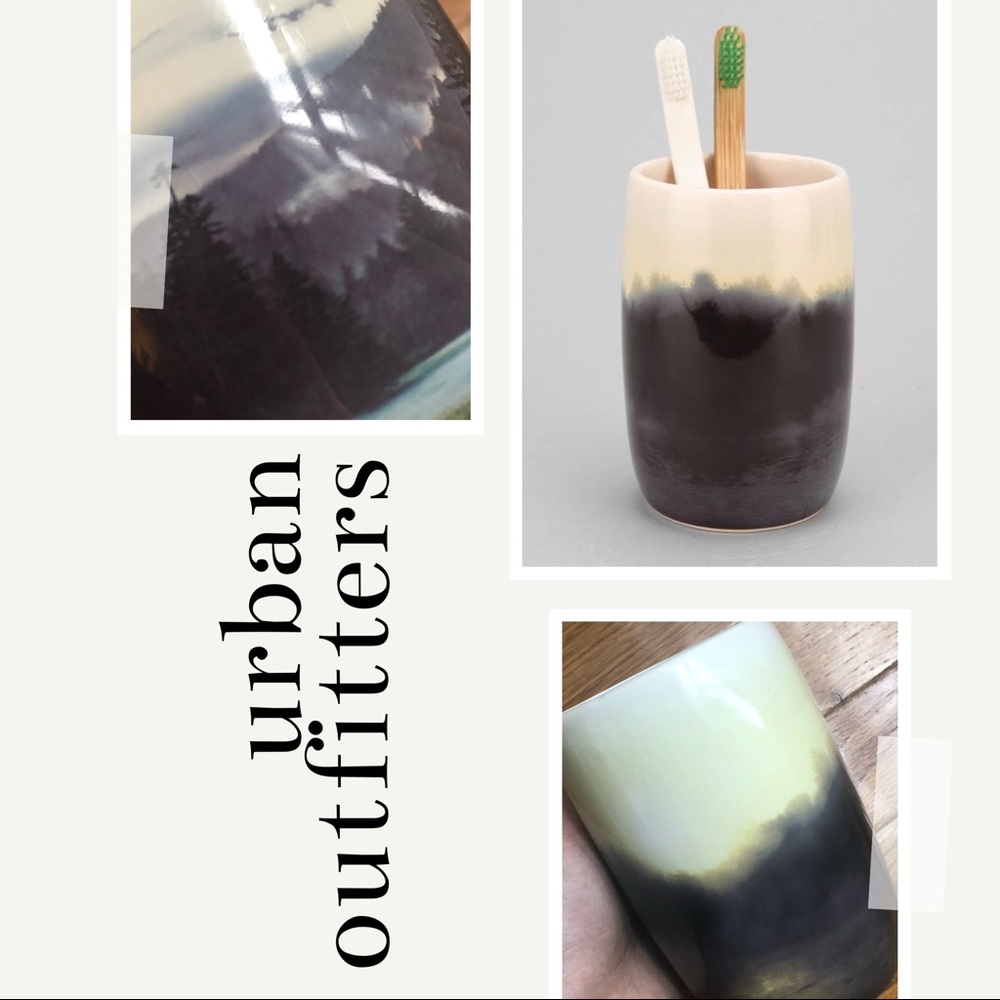 UO photo-printed toothbrush holder